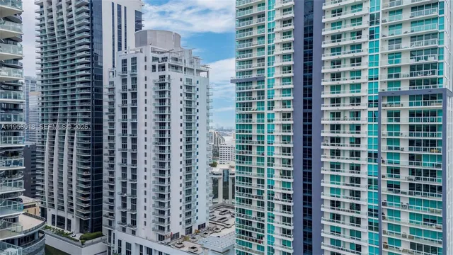 a front view of a building