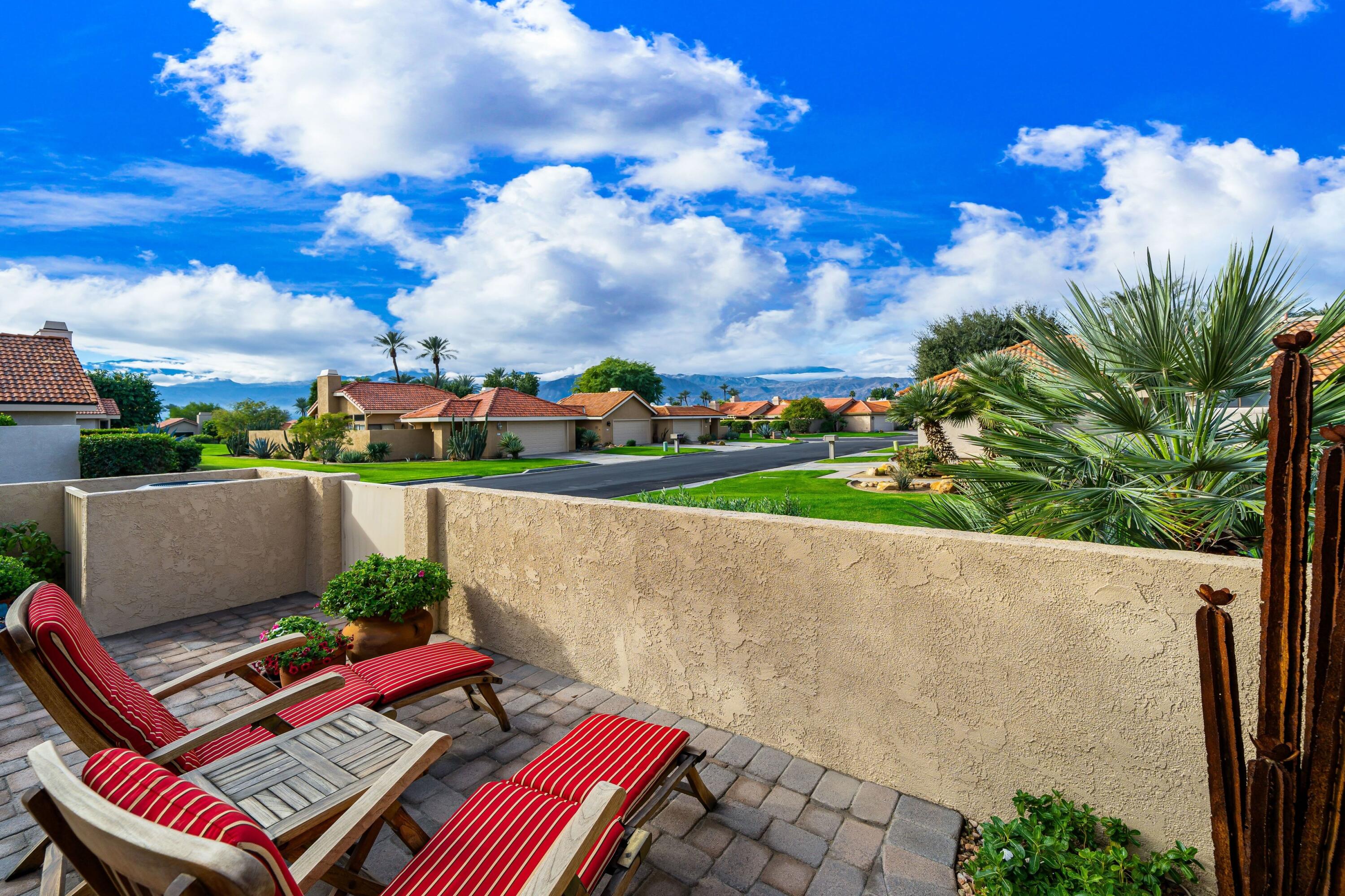 29 Verde Way Palm Desert, CA 92260 - Photo 6 of 43 a view of a terrace with sitting area