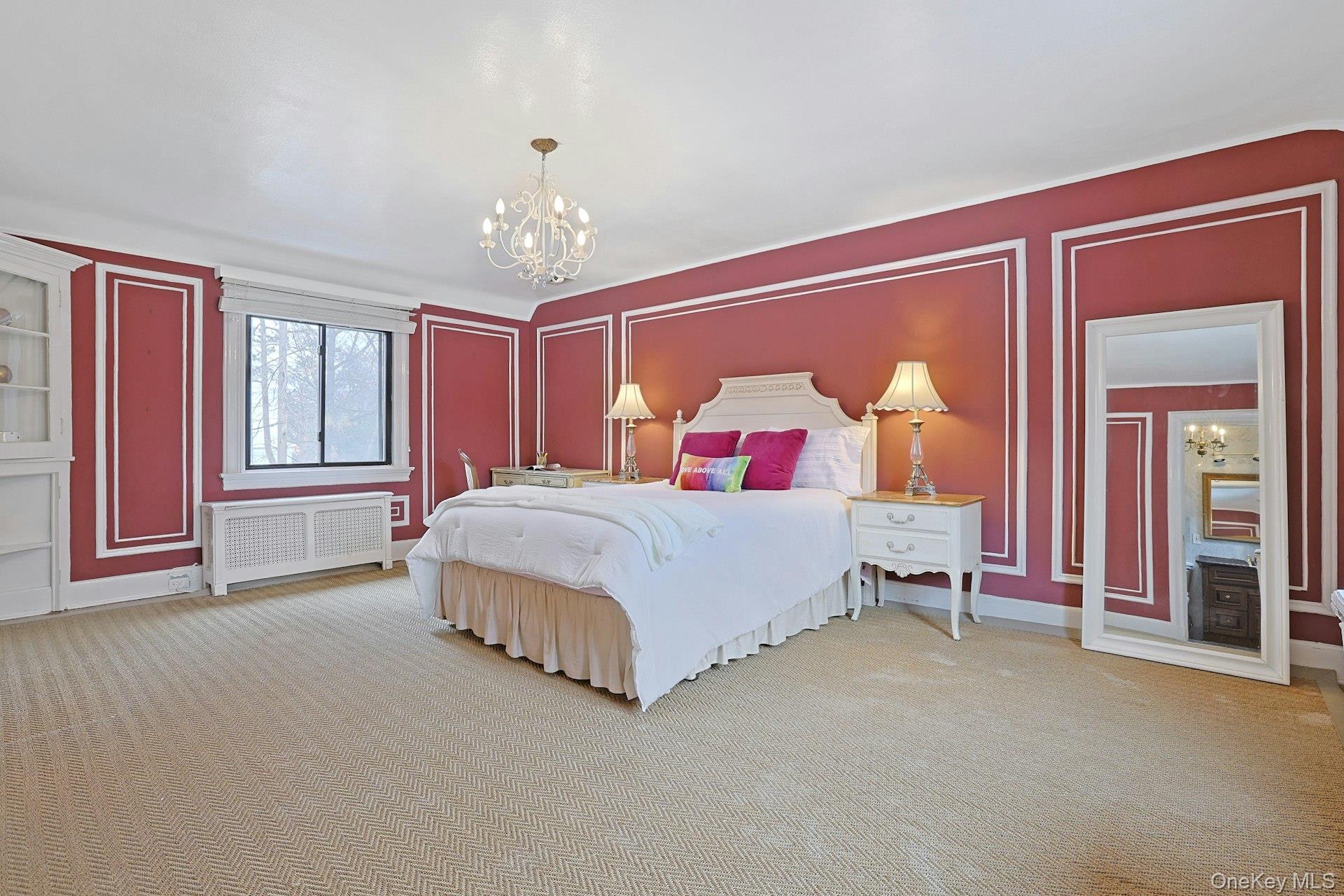 66 Mamaroneck Road Scarsdale, NY 10583 - Photo 27 of 47 A spacious fourth bedroom on this level featuring elegant detailing, generous proportions, and the added convenience of a private ensuite bath.