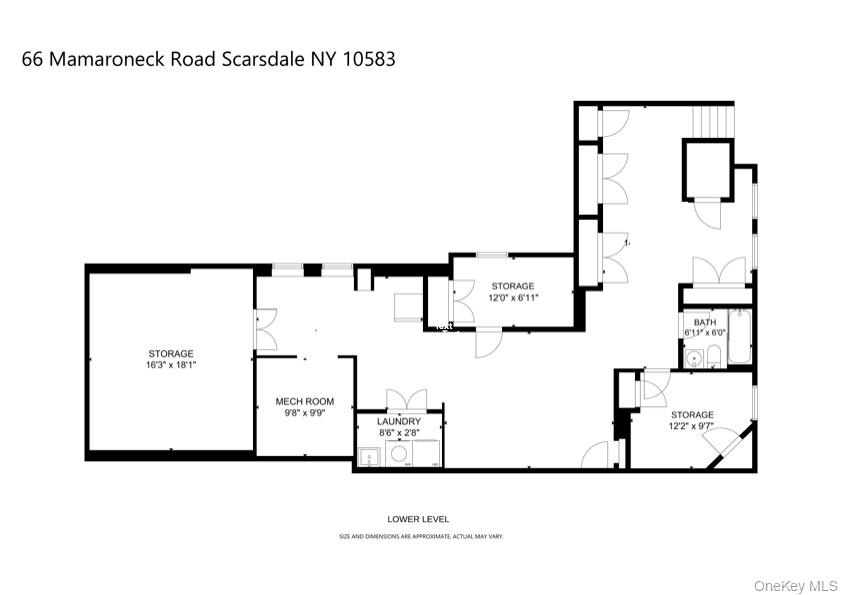 66 Mamaroneck Road Scarsdale, NY 10583 - Photo 46 of 47 Lower level floor plans.