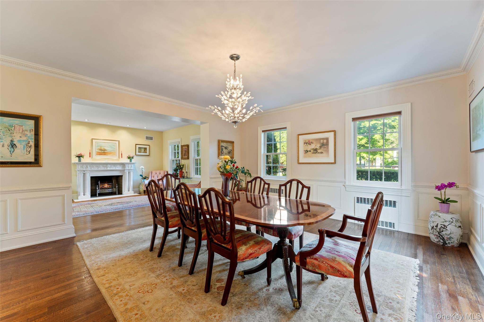 5 Cooper Road Scarsdale, NY 10583 - Photo 18 of 46 Dining Room open into family room