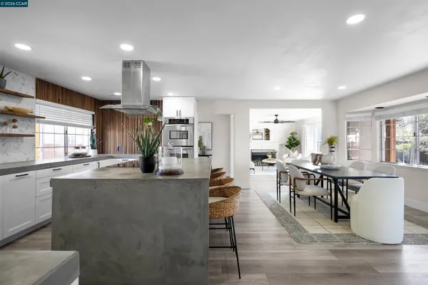 a outdoor space with a patio