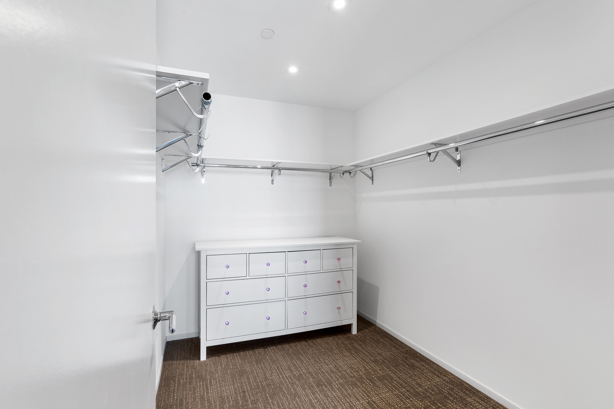 301 West Avenue, Unit 5002 Austin, TX 78701 - Photo 14 of 39 a view of walk in closet with empty racks