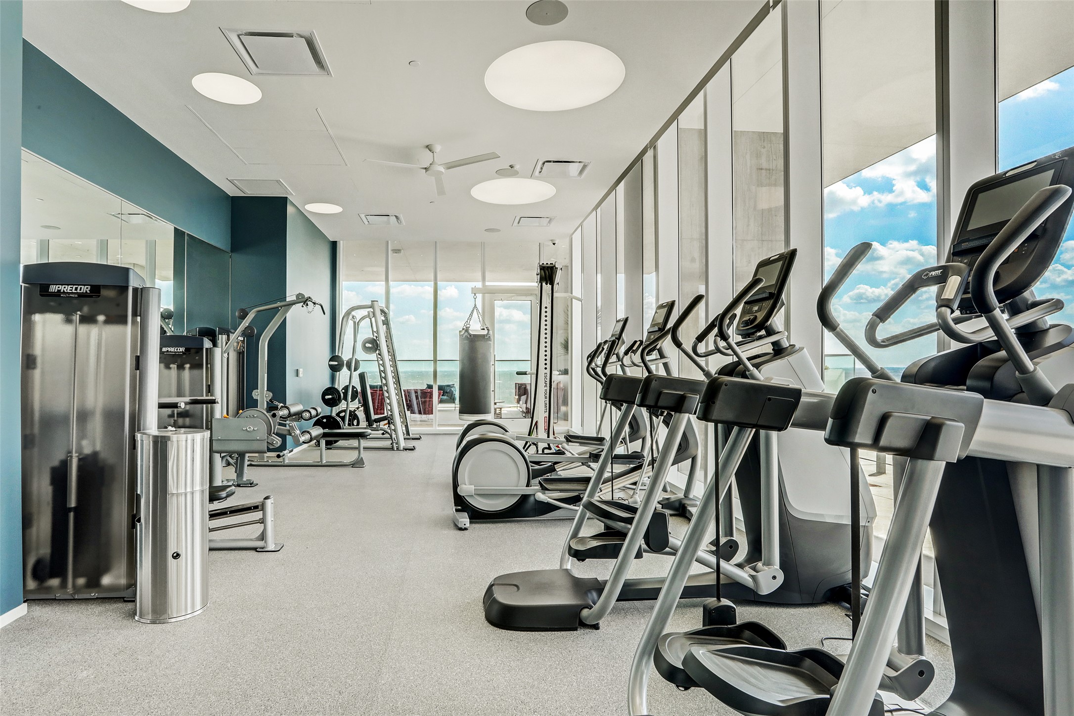 301 West Avenue, Unit 5002 Austin, TX 78701 - Photo 30 of 39 a view of a room with gym equipment