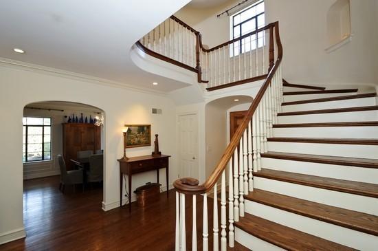 1119 Locust Road Wilmette, IL 60091 - Photo 2 of 25 a view of entryway livingroom and hall with wooden floor