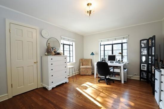 1119 Locust Road Wilmette, IL 60091 - Photo 20 of 25 a view of a workspace with furniture and a window