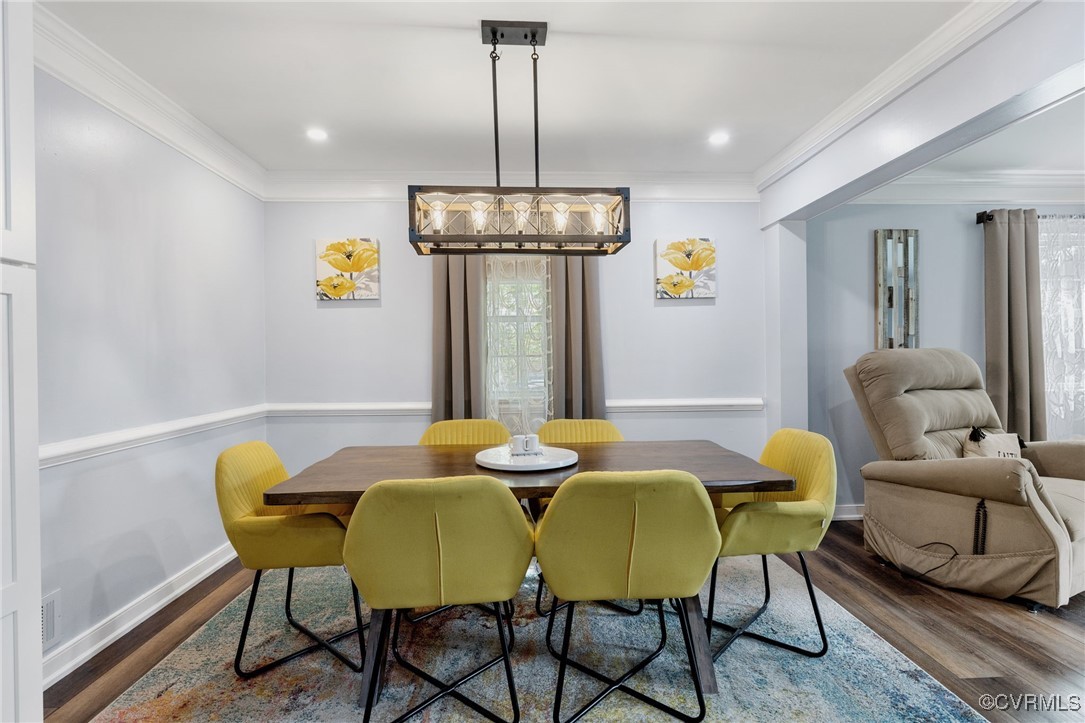 8119 Inca Court North Chesterfield, VA 23237 - Photo 12 of 36 a view of a dining room with furniture