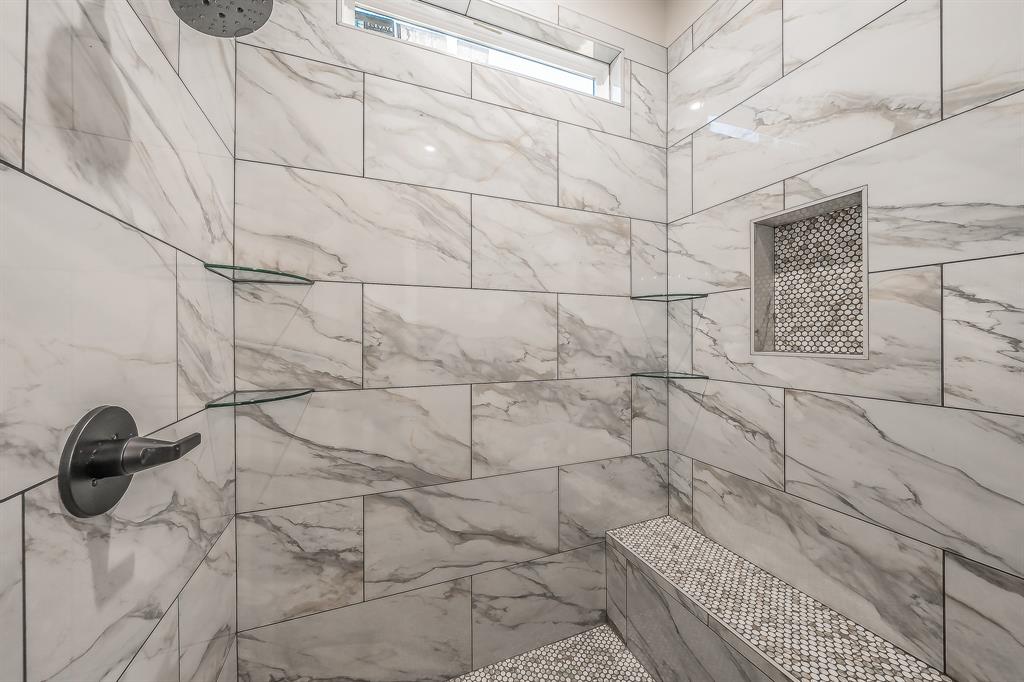 112 Stevens Street Bridgeport, TX 76426 - Photo 30 of 37 a bathroom with a shower