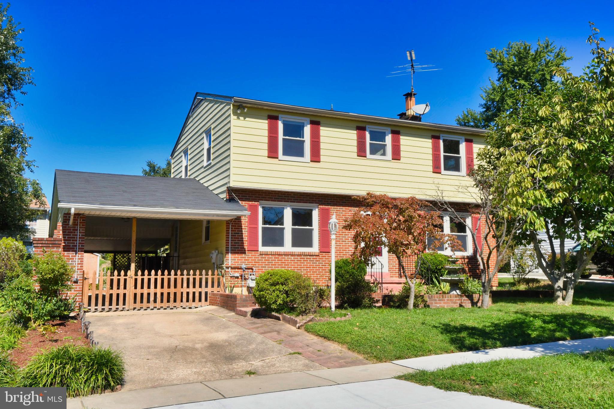 4704 Ebenezer Road Nottingham, MD 21236 - Photo 53 of 56 a front view of a house with a garden
