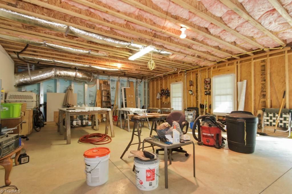 2064 Swepsonville Road Graham, NC 27253 - Photo 17 of 25 Unfinished Basement
