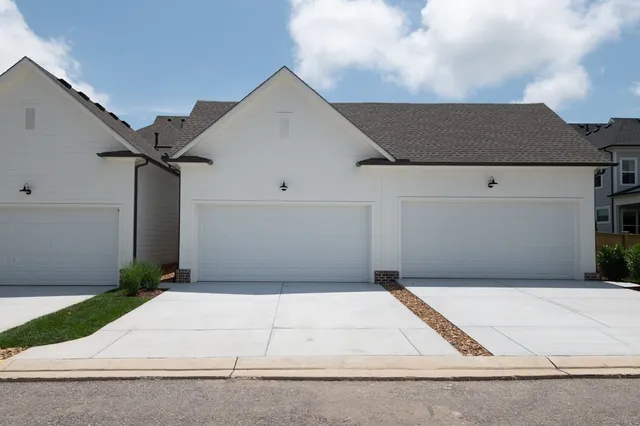 a view of a lake with a patio