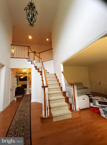 a room with table and chairs