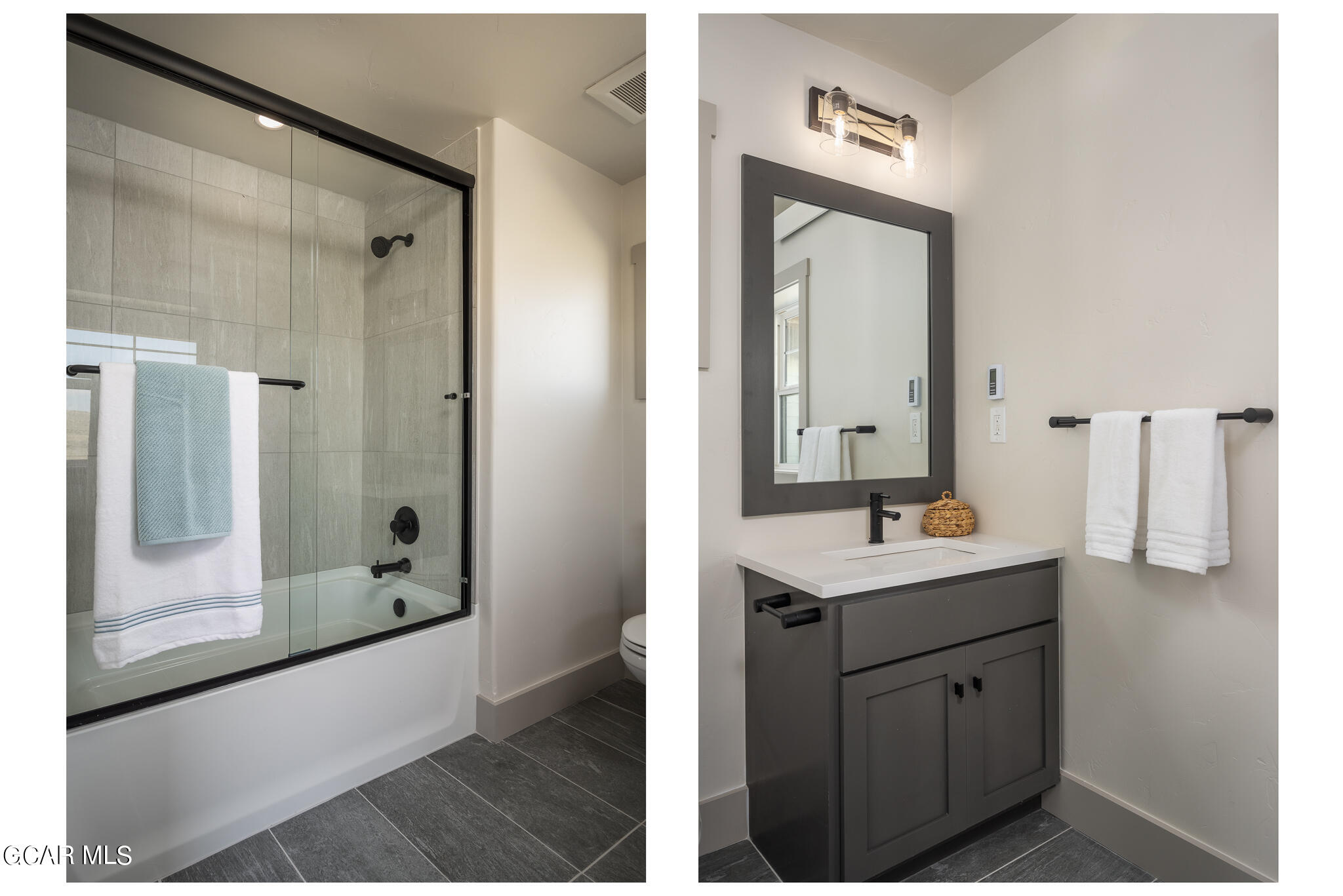 223 Eagle Ridge Circle Granby, CO 80446 - Photo 29 of 41 a bathroom with a sink a mirror and a shower