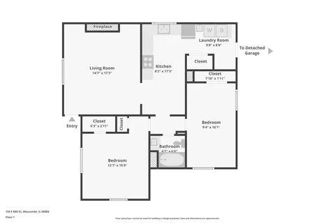 $259,000 | 150 East Mill Street, Wauconda, IL 60084