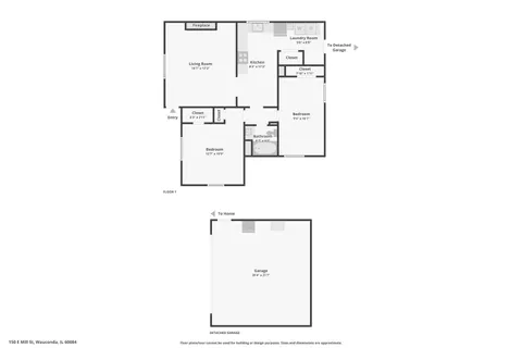 $259,000 | 150 East Mill Street, Wauconda, IL 60084