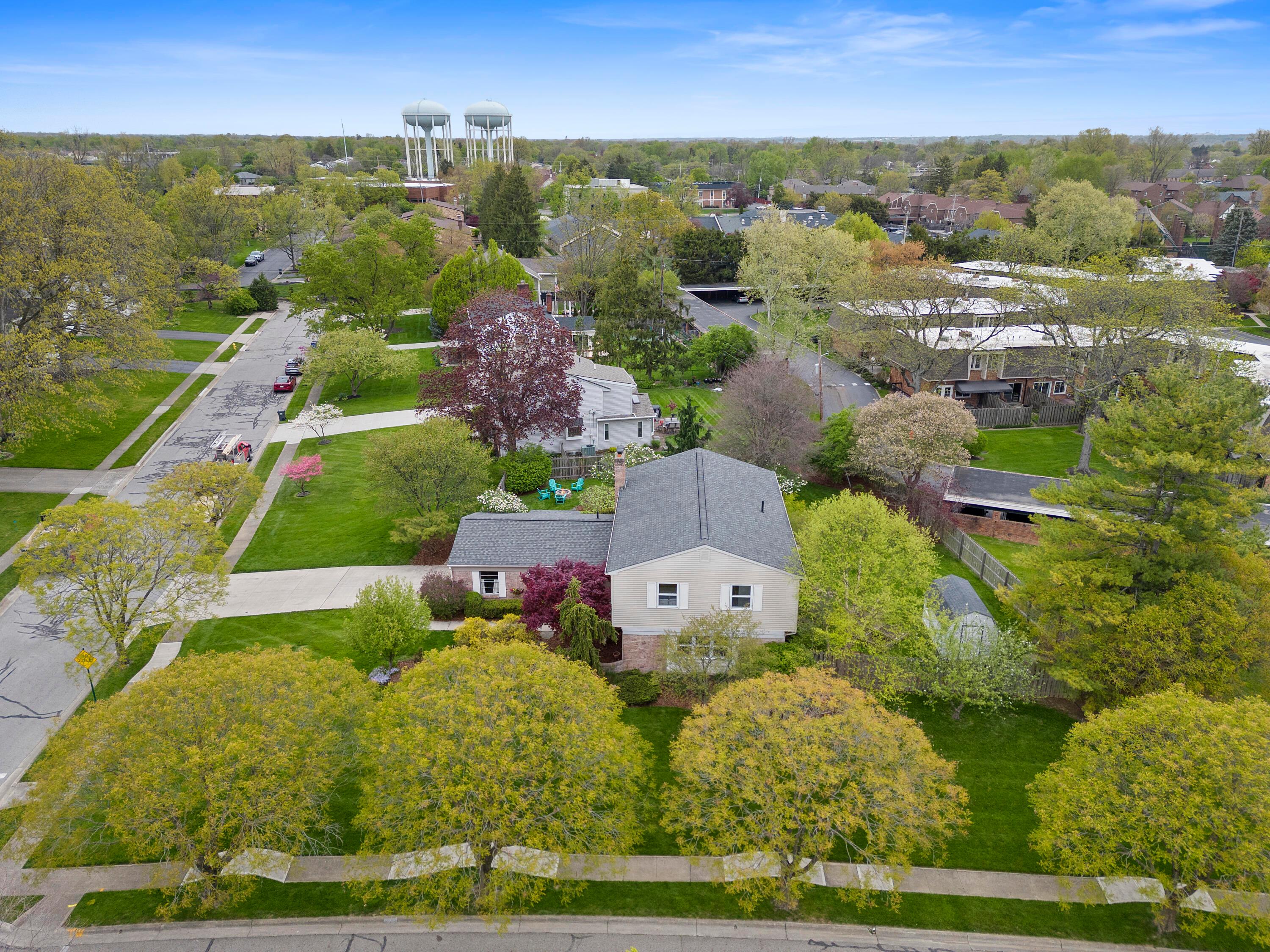 1650 Oak Hill Road Columbus, OH 43220 - Photo 65 of 67 Aerial View
