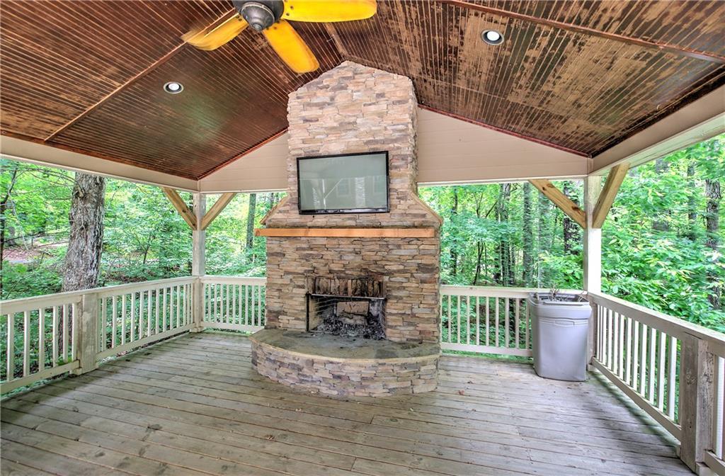 561 Holland Road Dallas, GA 30157 - Photo 43 of 48 a view of a porch with furniture and garden
