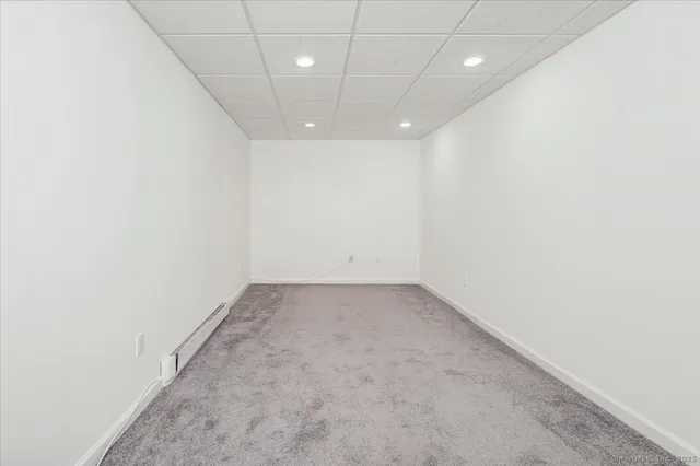 an empty room with a empty space