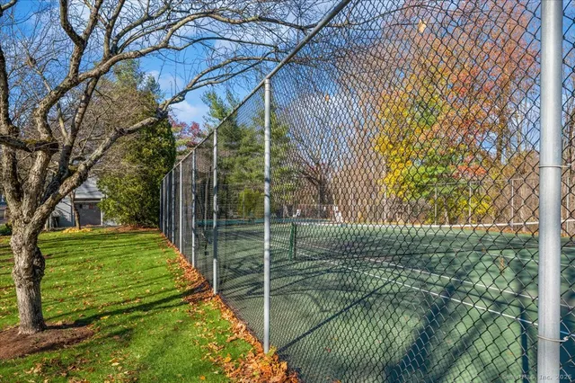 a view of a back yard