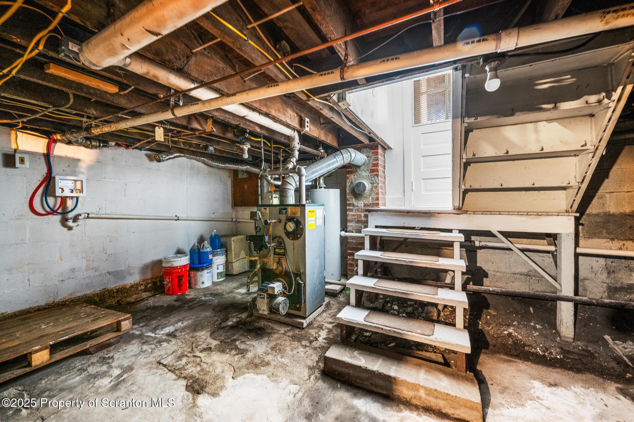 949 Taylor Avenue Scranton, PA 18510 - Photo 40 of 46 a view of storage and utility room