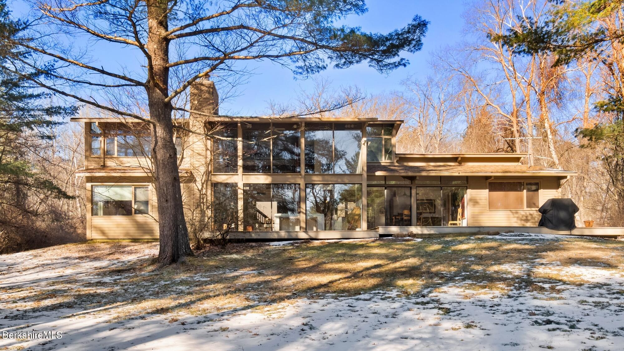 9 Rattlesnake Mountain Road Stockbridge, MA 01262 - Photo 1 of 4 Back of House