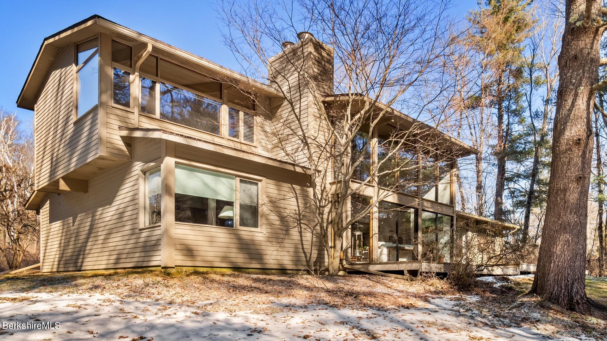 9 Rattlesnake Mountain Road Stockbridge, MA 01262 - Photo 4 of 4 Back of House