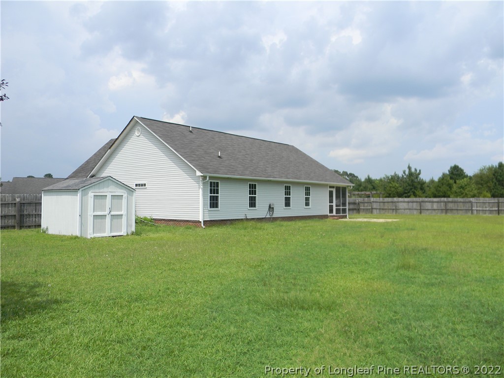 122 Middle Court Raeford, NC 28376 - Photo 19 of 23 a house view with a outdoor space