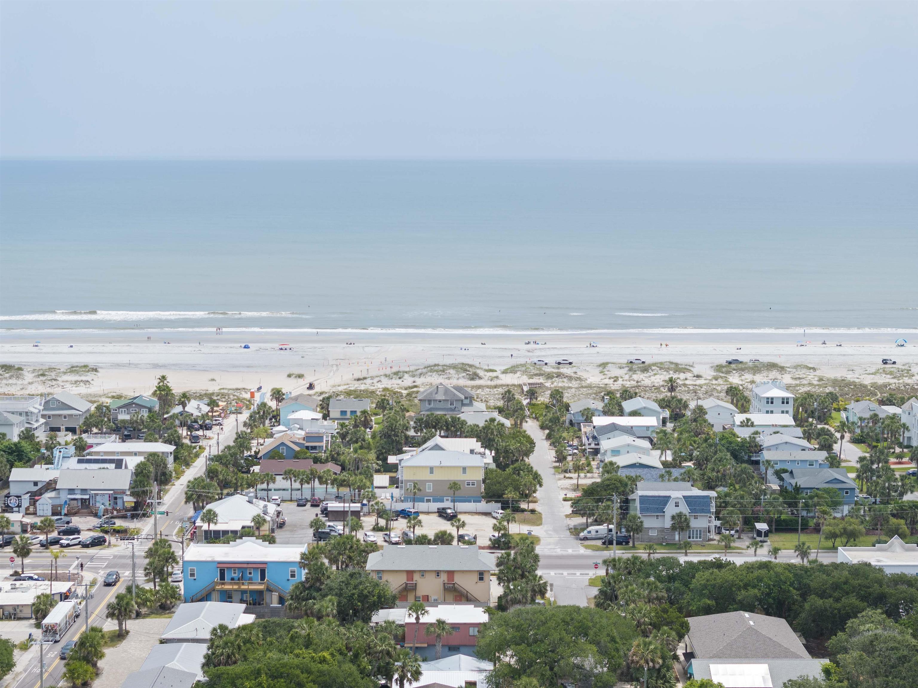 207 B Street St. Augustine Beach, FL 32080 - Photo 20 of 22 an aerial view of a city