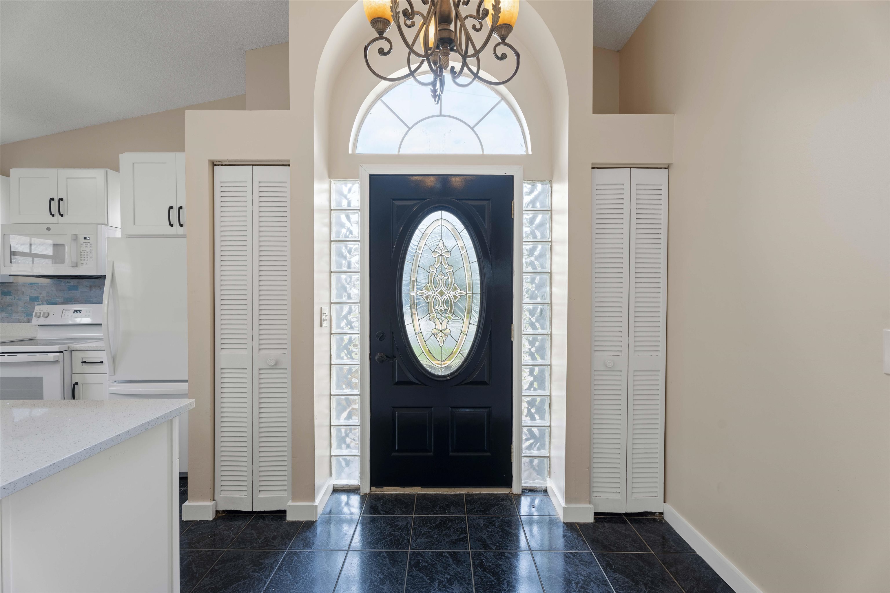 207 B Street St. Augustine Beach, FL 32080 - Photo 3 of 22 a view of entryway with wooden floor