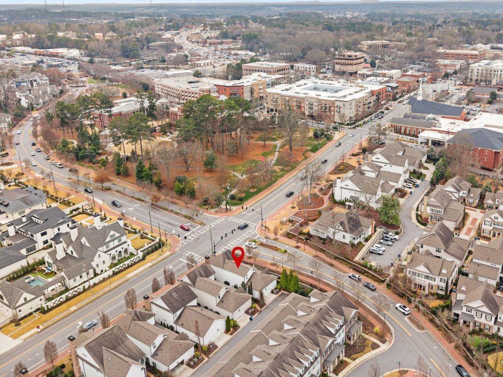 98 Academy Street Alpharetta, GA 30009 - Photo 3 of 56 an aerial view of a city