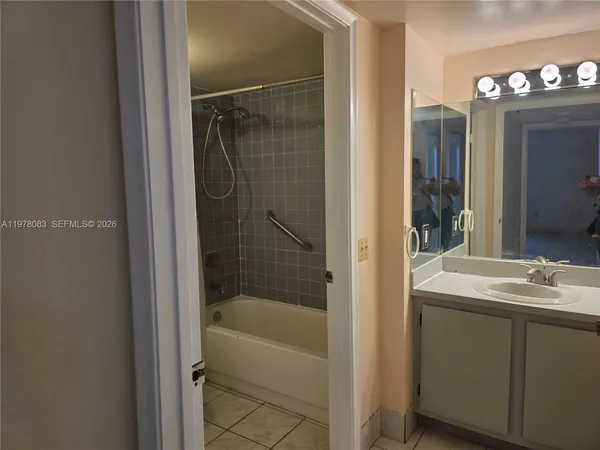 a view of a wooden door