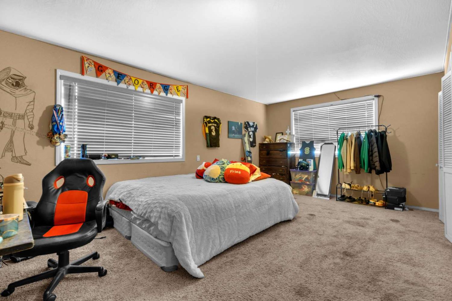 13489 Yorkshire Road Groveland, CA 95321 - Photo 18 of 35 a bedroom with bed and a window