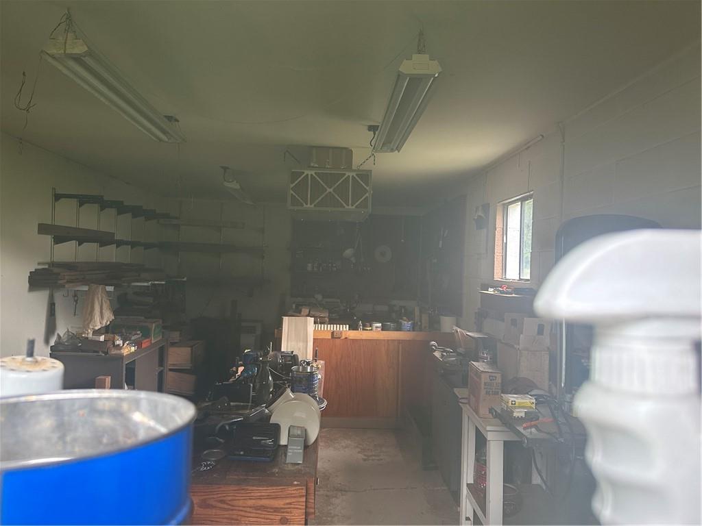 901 Clearfield Road Fenelton, PA 16034 - Photo 26 of 29 Wood workshop in detached garage