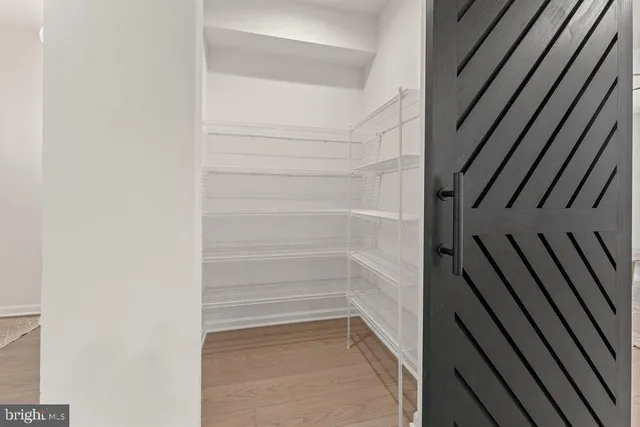 a view of walk in closet