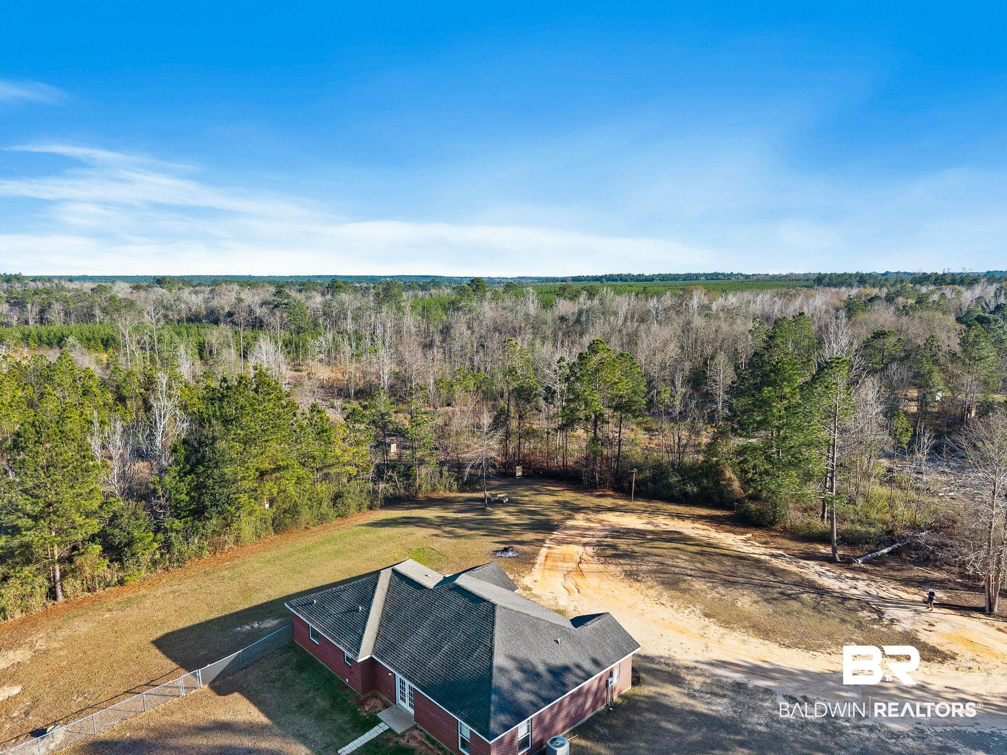 55750 Lottie Road Perdido, AL 36562 - Photo 27 of 84 Drone / aerial view of a forest