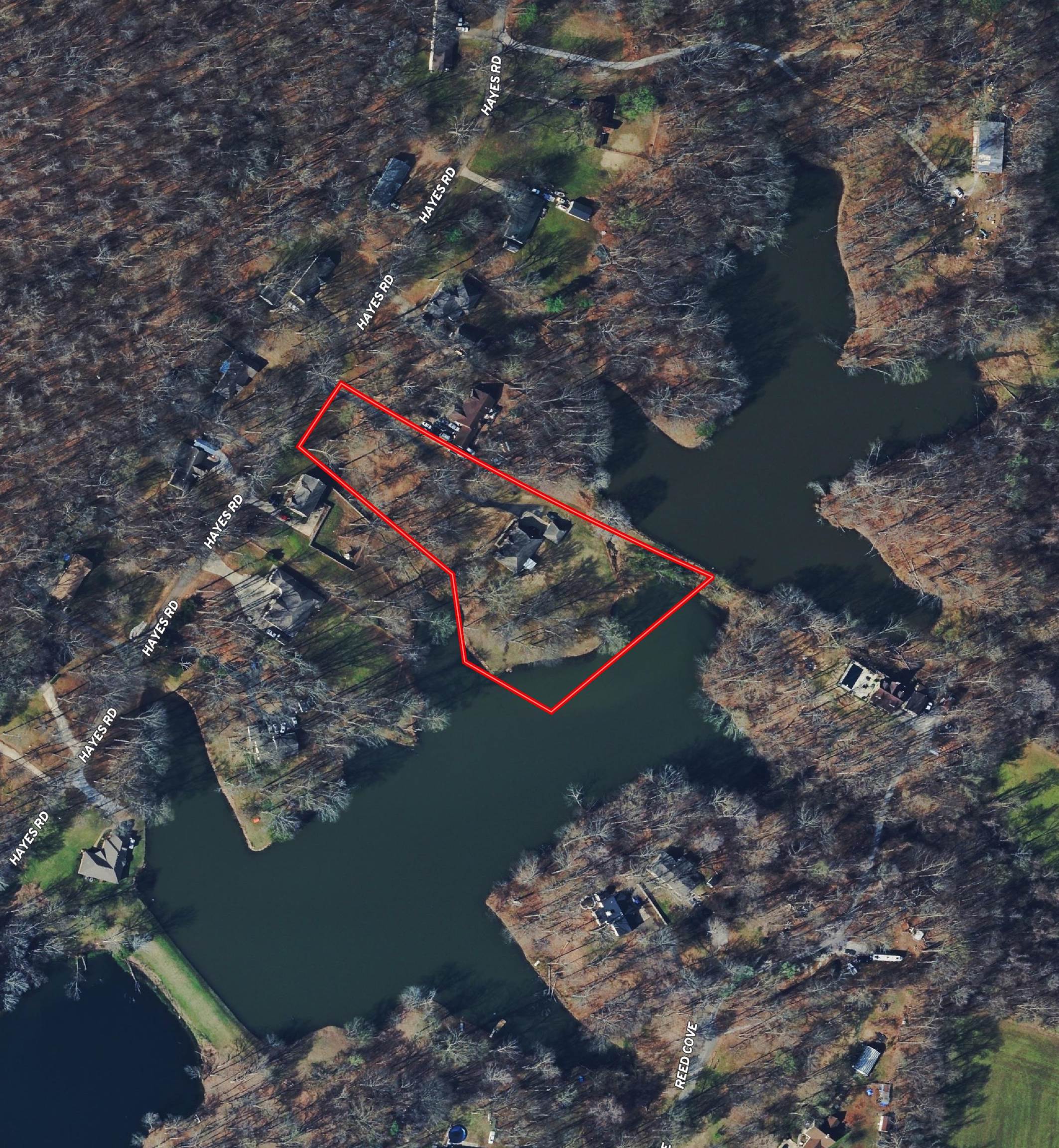 243 Hayes Road Munford, TN 38058 - Photo 23 of 25 Aerial Property Boundary.