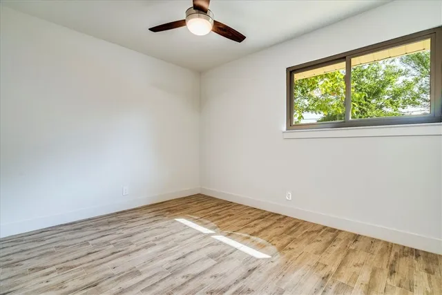 wooden floor in an empty room