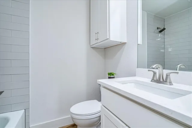 wooden floor and closet in a room