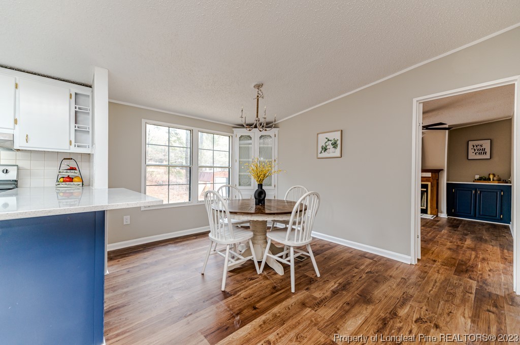 243 Hollywood Road Cameron, NC 28326 - Photo 27 of 39 a view of a dining room with furniture window and wooden floor