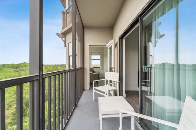 a view of a city with tall buildings