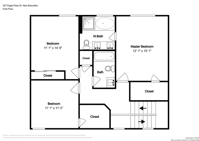 $1,825 | 227 Eagle Pass Drive, New Braunfels, TX 78130