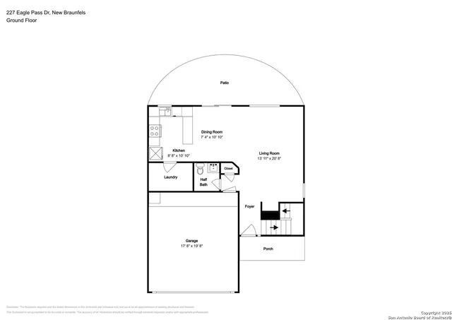 $1,825 | 227 Eagle Pass Drive, New Braunfels, TX 78130