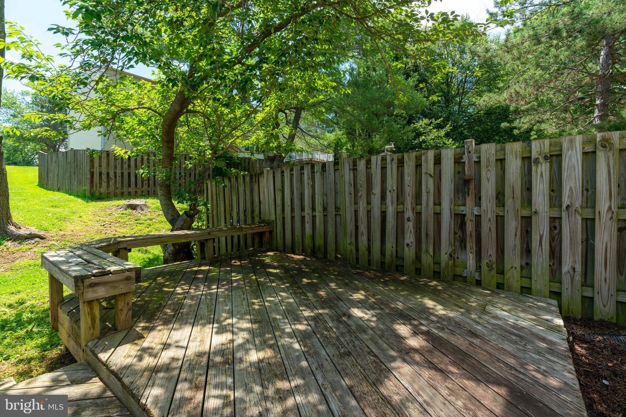 8765 Newington Commons Road Lorton, VA 22079 - Photo 45 of 51 Back Deck