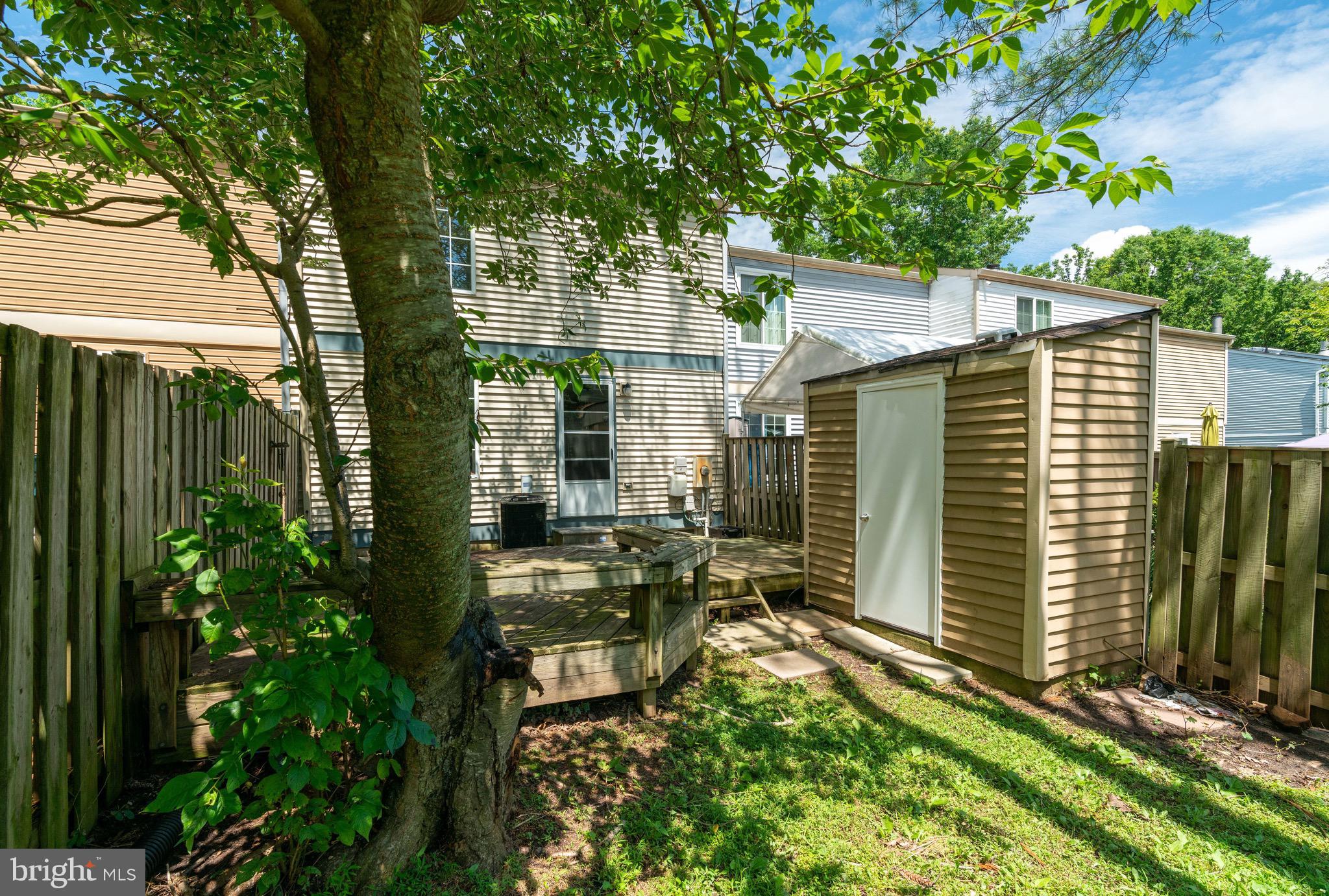 8765 Newington Commons Road Lorton, VA 22079 - Photo 48 of 51 Back with Shed