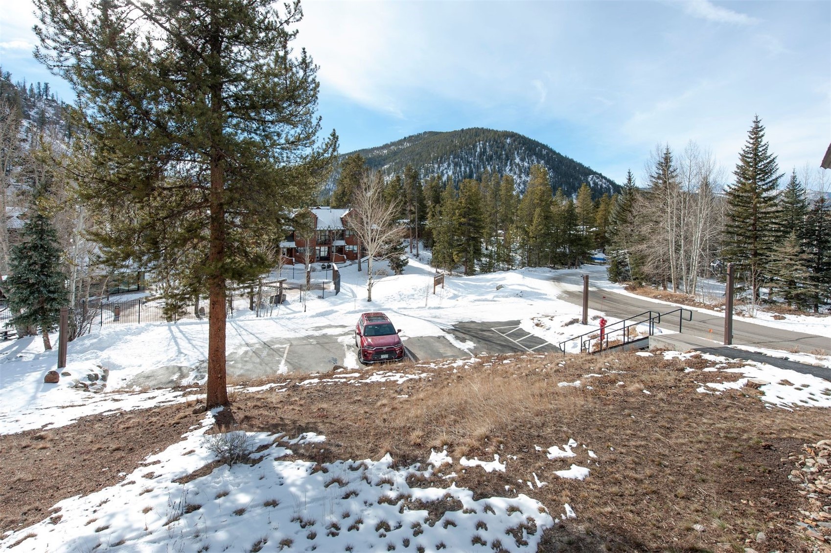 352 Wild Irishman Road, Unit 1907 Keystone, CO 80435 - Photo 40 of 43 a view of a snow on the side of the road