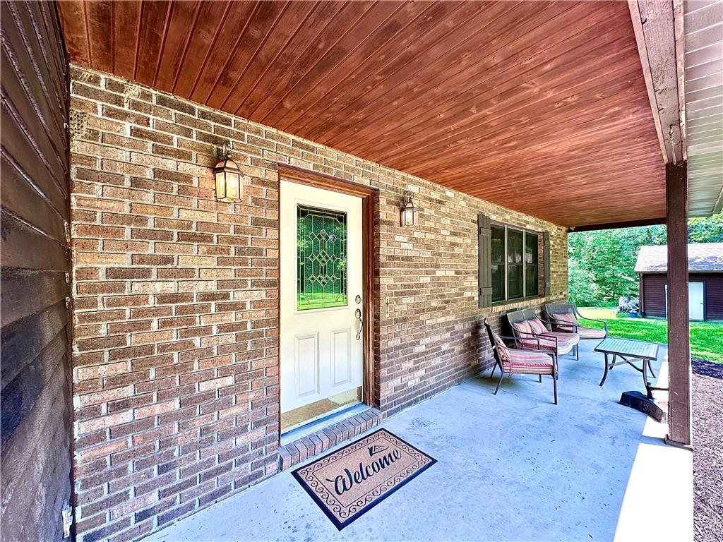 752 Covered Bridge Road Volant, PA 16156 - Photo 6 of 48 a view of an outdoor space with seating