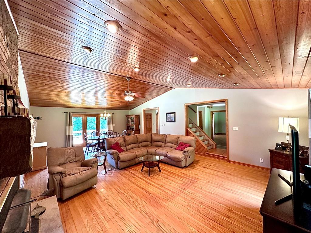 752 Covered Bridge Road Volant, PA 16156 - Photo 10 of 48 a living room with furniture