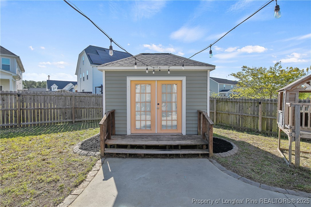 688 Stonebriar Avenue Raeford, NC 28376 - Photo 49 of 50 a front view of a house with a yard
