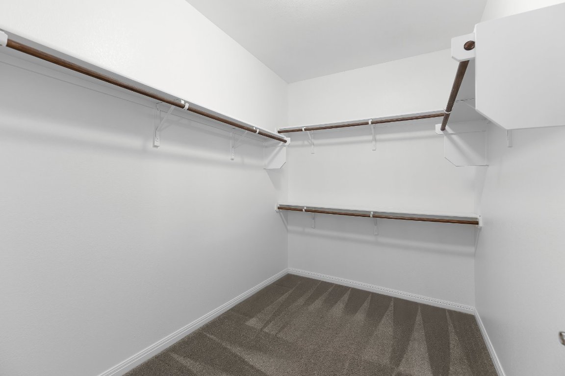 608 Kite Ridge Street Georgetown, TX 78633 - Photo 29 of 39 a view of an empty walk in closet