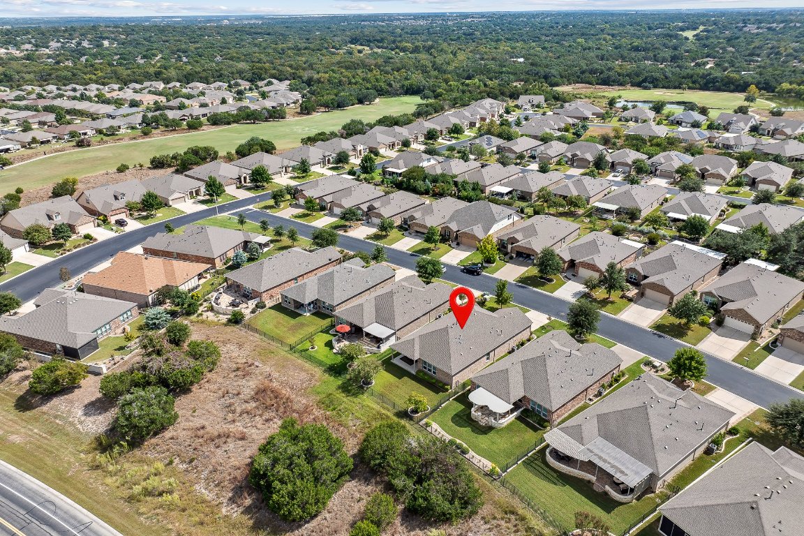 608 Kite Ridge Street Georgetown, TX 78633 - Photo 4 of 39 an aerial view of a city with lots of residential buildings